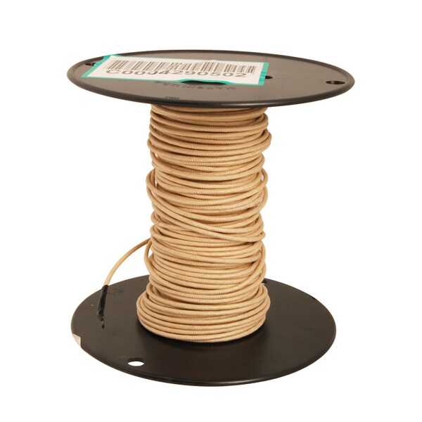 Wire, Hi-Temp , 16 Ga, Tan, 100'